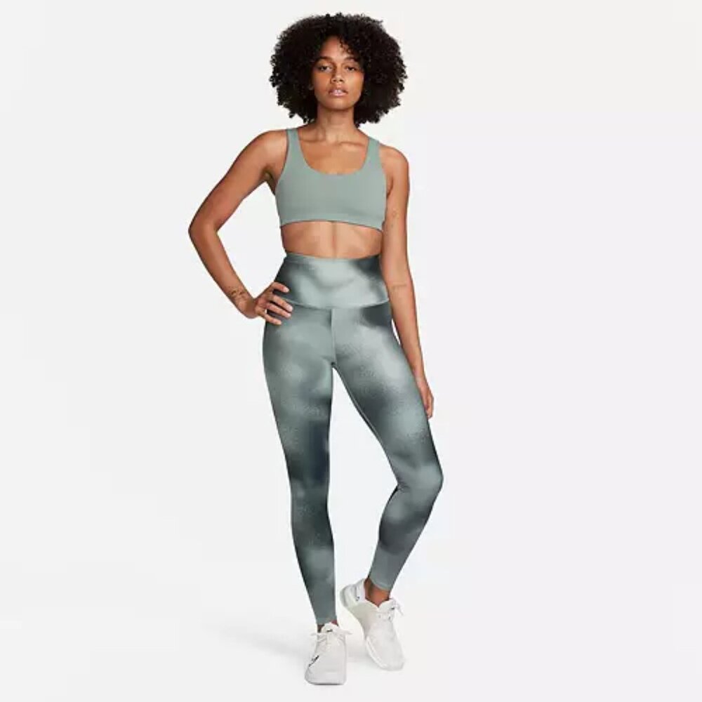 NWT New Nike Women's One High-Rise Printed Leggings Small S Yoga Pants Training - Picture 1 of 4